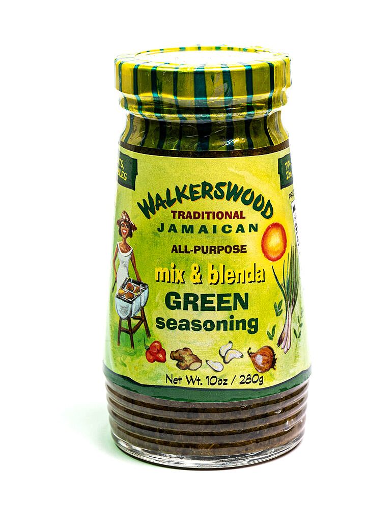 Mix & Blenda Green Seasoning 10oz - Sweet Jamaica Shopping