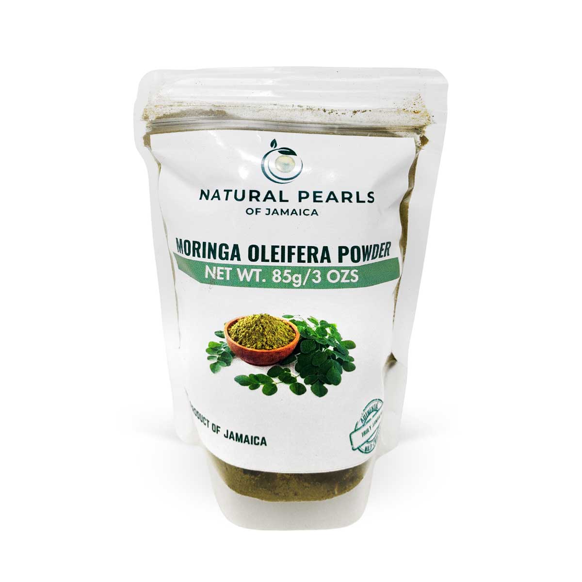 Natural Pearls of Jamaica Moringa Oleifera Powder 3oz - Sweet Jamaica Shopping