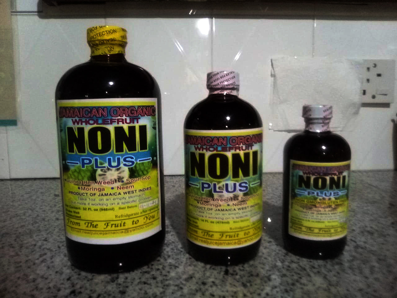 Jamaican Organic Noni Juice ( plus) 8oz - Sweet Jamaica Shopping