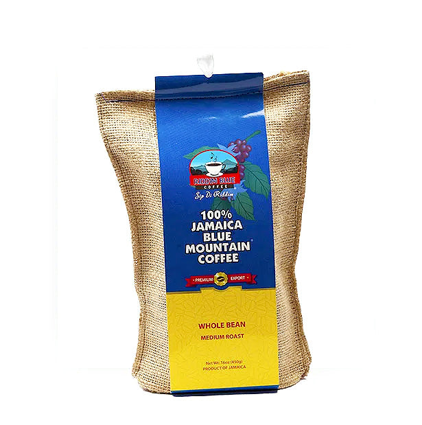 Riddim Blue 4 oz Bean coffee - Sweet Jamaica Shopping