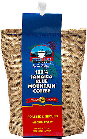 Riddim Blue 4 oz Ground coffee - Sweet Jamaica Shopping