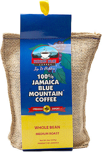 Riddim Blue 8oz Bean coffee - Sweet Jamaica Shopping