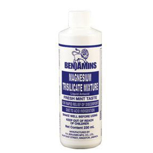 Benjamins Magnesium Trisilicate 450ML - Sweet Jamaica Shopping