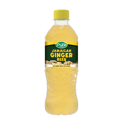 PURE FOOD JAMAICAN GINGER BEER 500ML - Sweet Jamaica Shopping