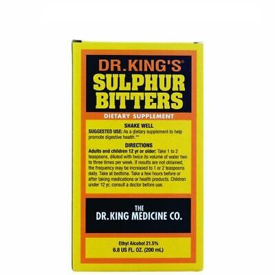 DR KINGS SULPHUR BITTERS 200ml - Sweet Jamaica Shopping
