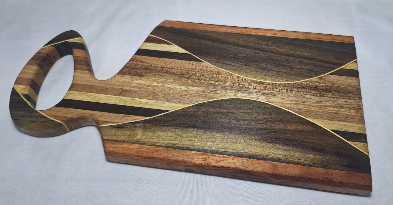 SN Kraft Cutting board & coaster set - Sweet Jamaica Shopping