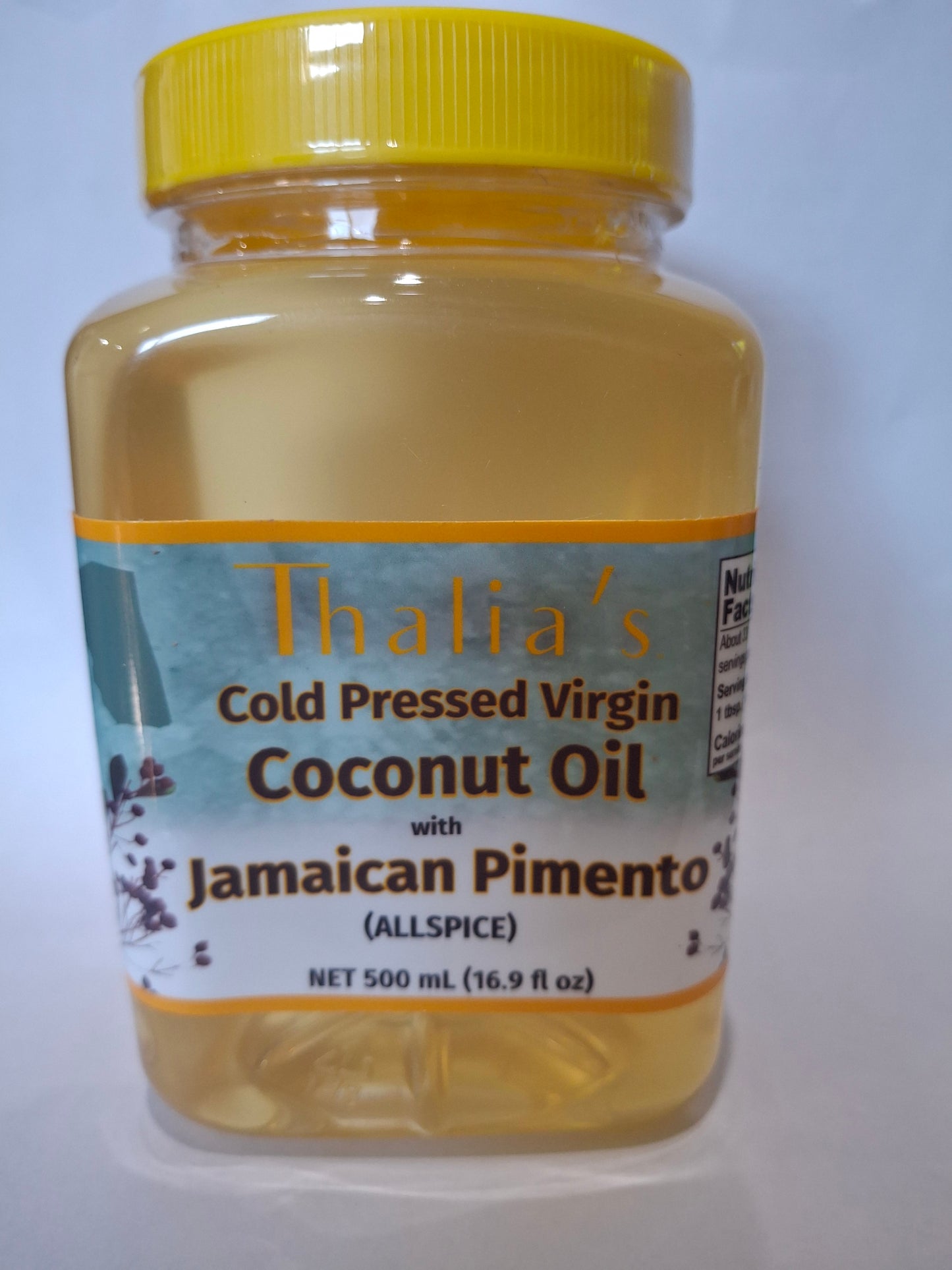 Coconut oil with Pimento - Sweet Jamaica Shopping