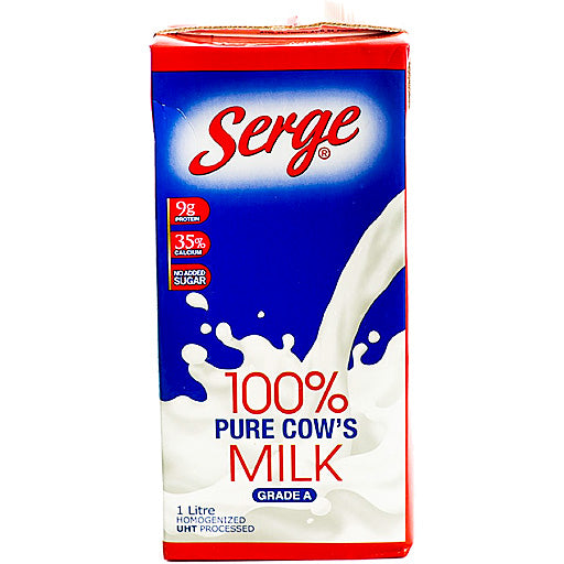 Serge milk 1 litre - Sweet Jamaica Shopping