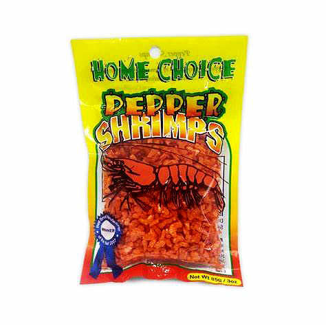 HOME CHOICE PEPPER SHRIMPS 40g - Sweet Jamaica Shopping
