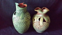 Lrg Cut Breadfruit Vase
