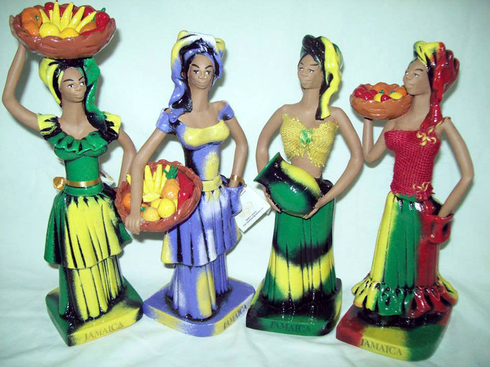  Market lady figurine (Med)