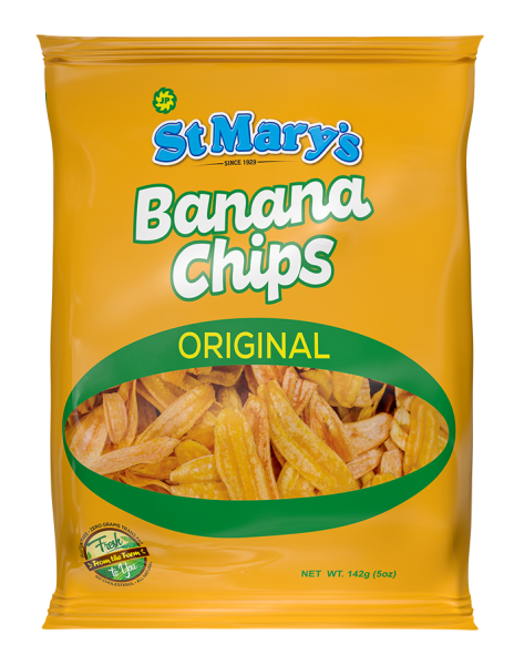 St Marys Banana chips 142g set of 3