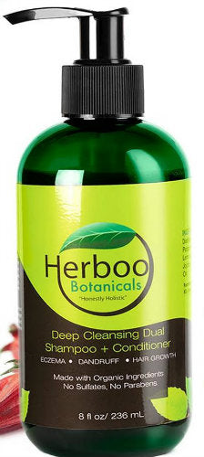 Herboo Deep Cleansing Dual Shampoo + Conditioner