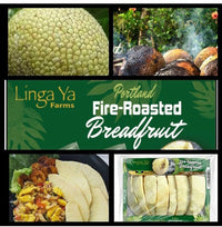 Fire roast breadfruit 