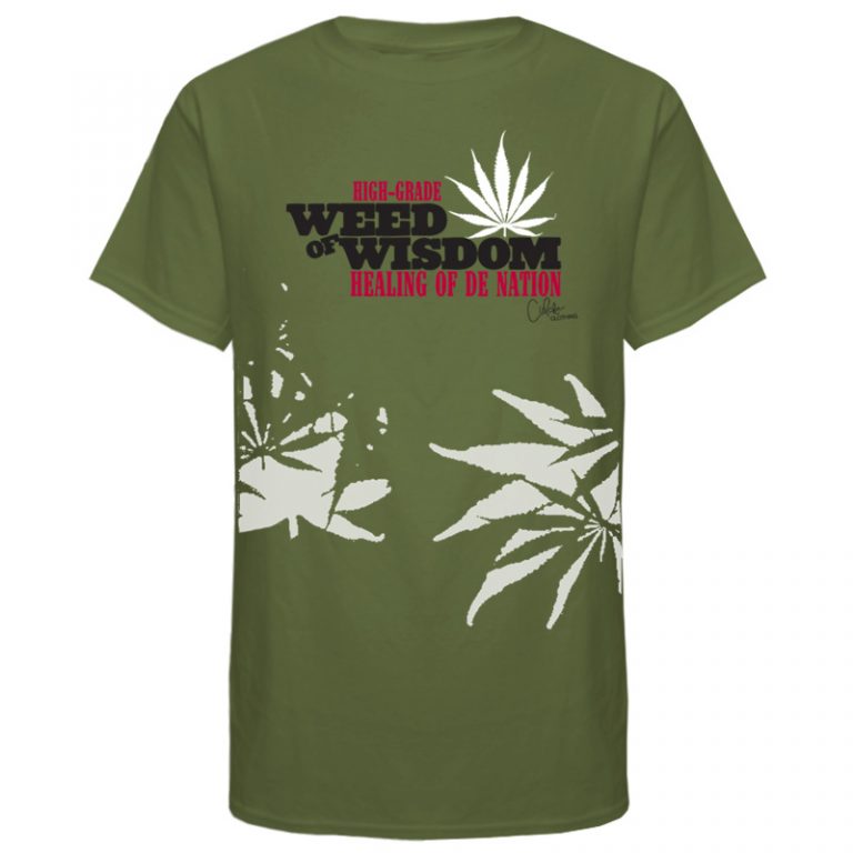 Men’s ‘Weed of Wisdom’ Printed Tee