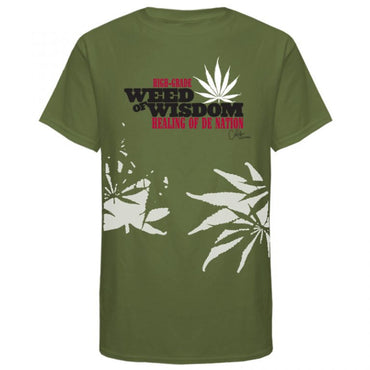 Men’s ‘Weed of Wisdom’ Printed  Tee
