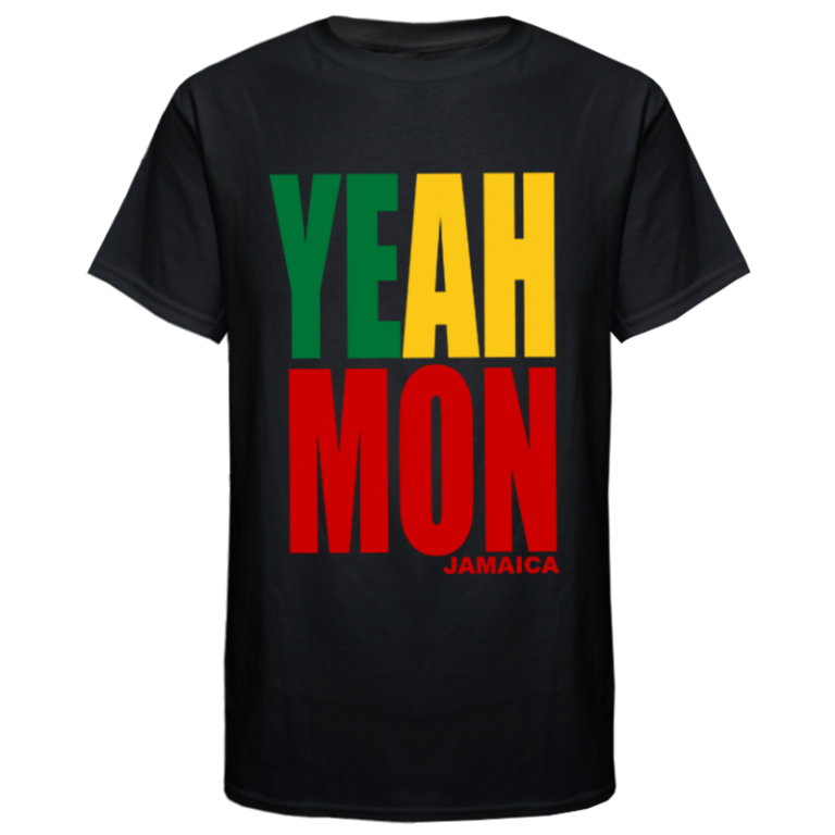 Men’s ‘Yeah Mon’ Printed Cotton Tee