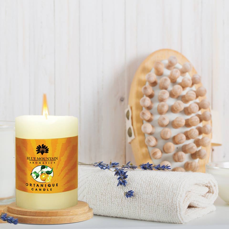 Ortanique Pillar candle (15oz)