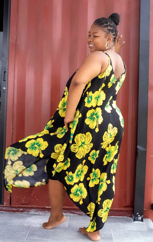 Hibiscus Tent Dress1