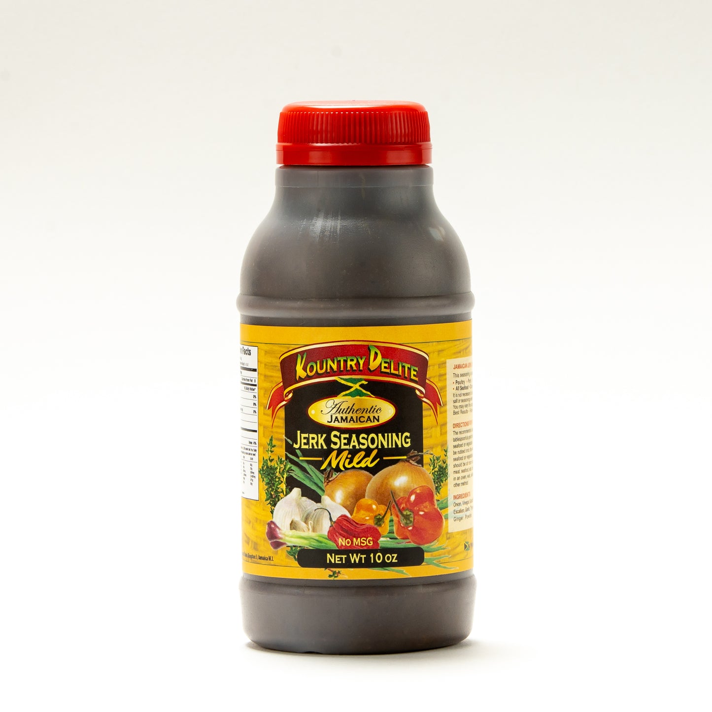 Kountry Delight Mild Jerk Seasonings 10oz bottle