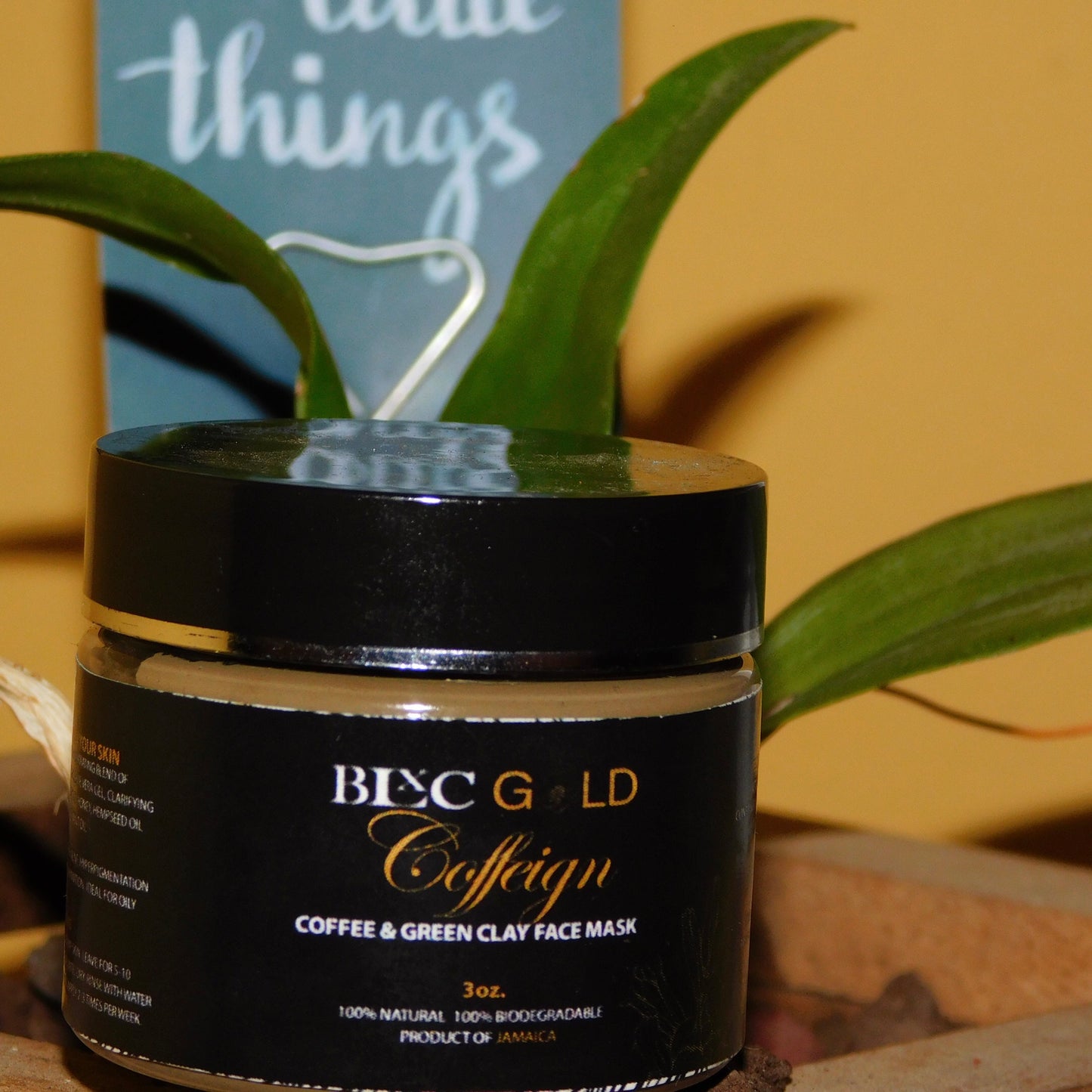Coffeign - Coffee and Green Clay Mask - 3 oz