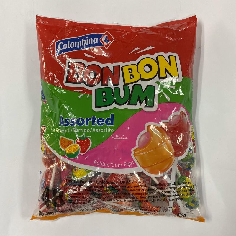 Colombina BonBon Bum Assorted sweets pk 24