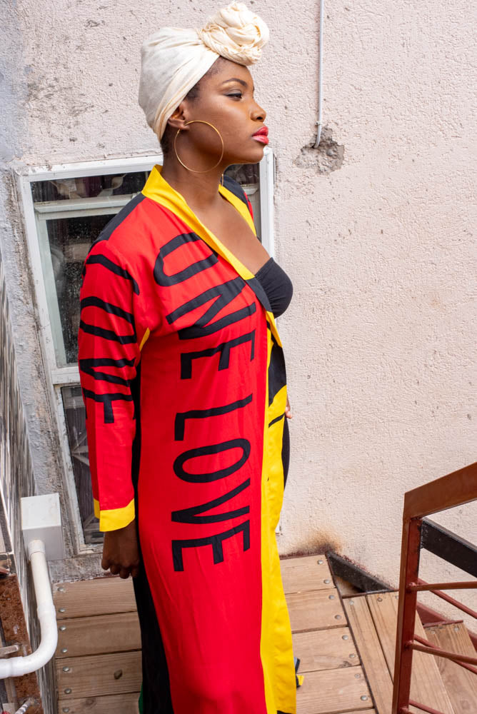 Gore shape Kimono Rasta