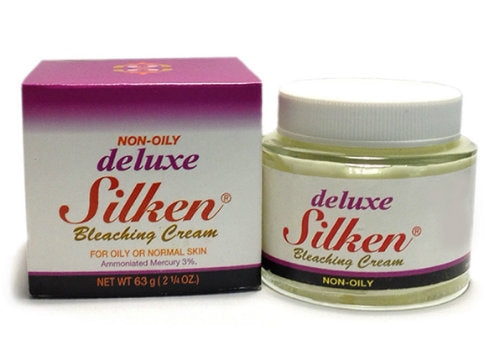 DeLuxe Silken Non-oily Bleaching Cream 2.25 oz
