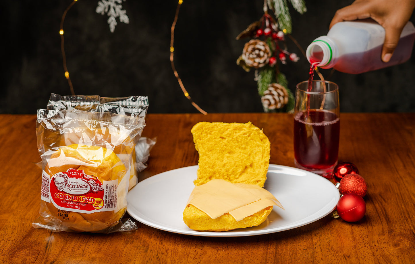 Miss Birdie Corn bread singles set of 3