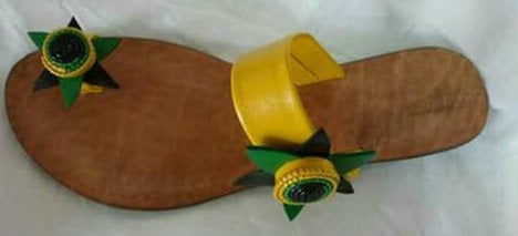 Simple twist/ Catus Sandals