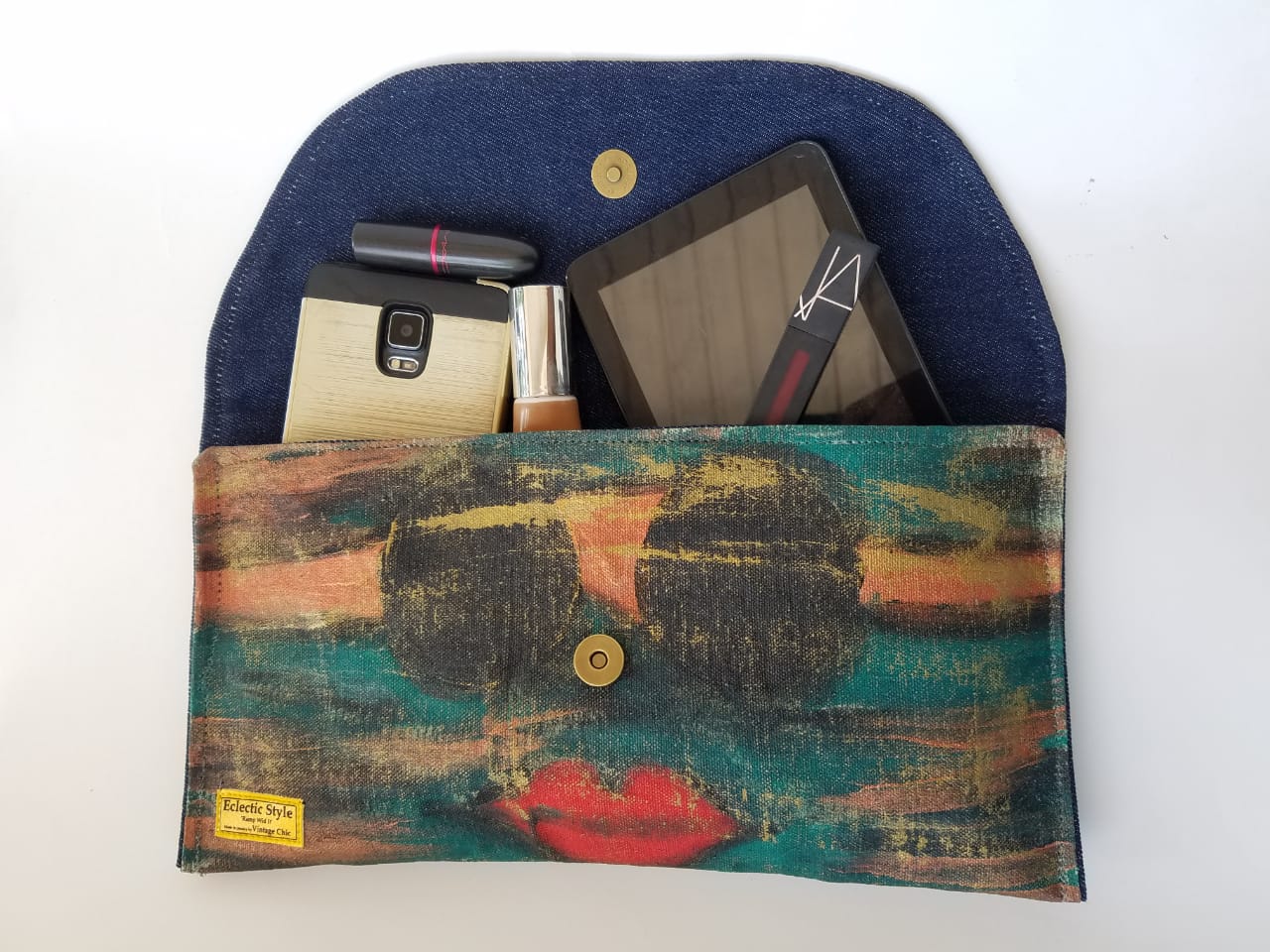 Hand painted purse