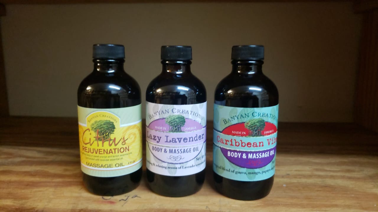 4oz Massage oil Banyan