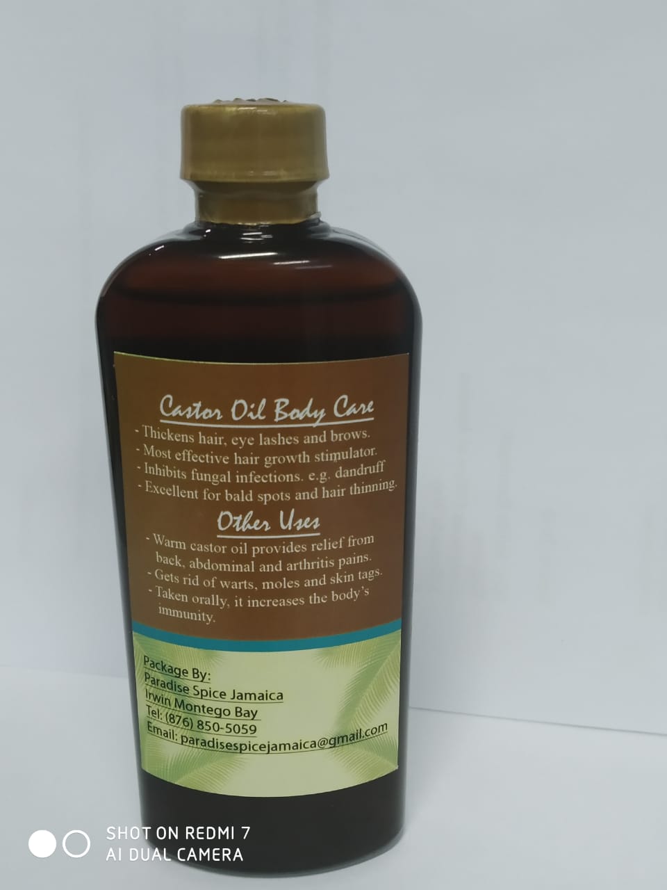 Pure Jamaican Black castor oil 4 oz