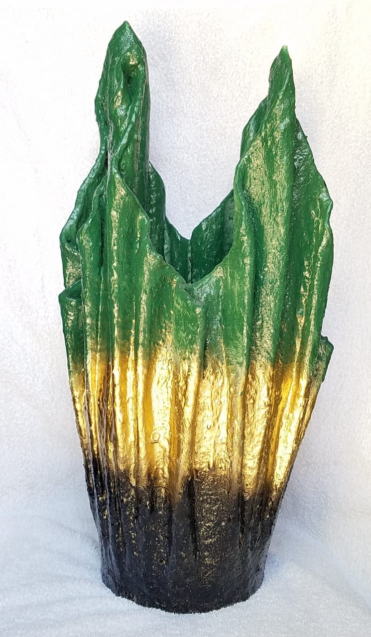 Xtra Lrg Abstract vase