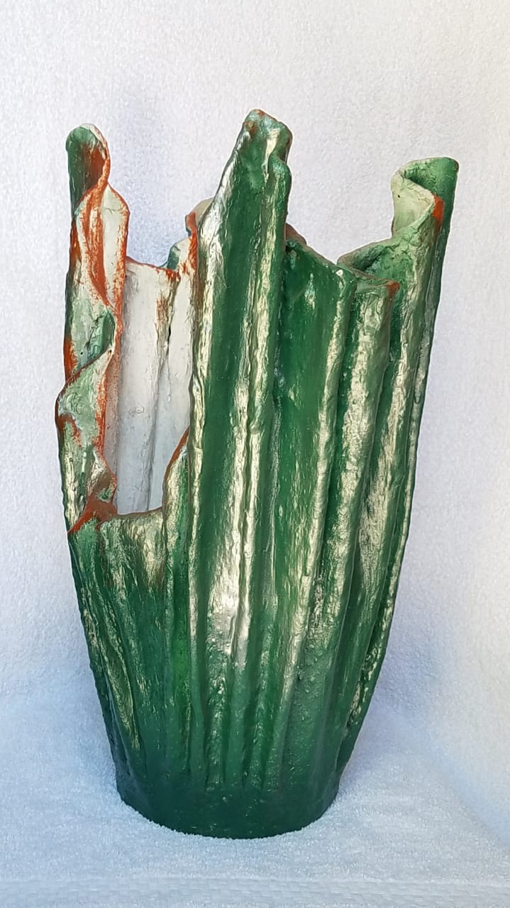 Lrg Abstract vase