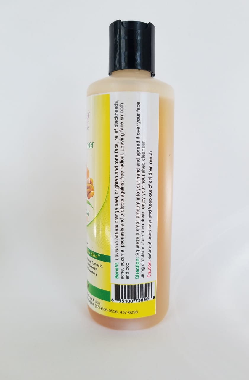 Jamaican Tumeric & Orange Facial Cleanser