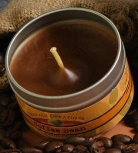 Coffee Bean travel tin