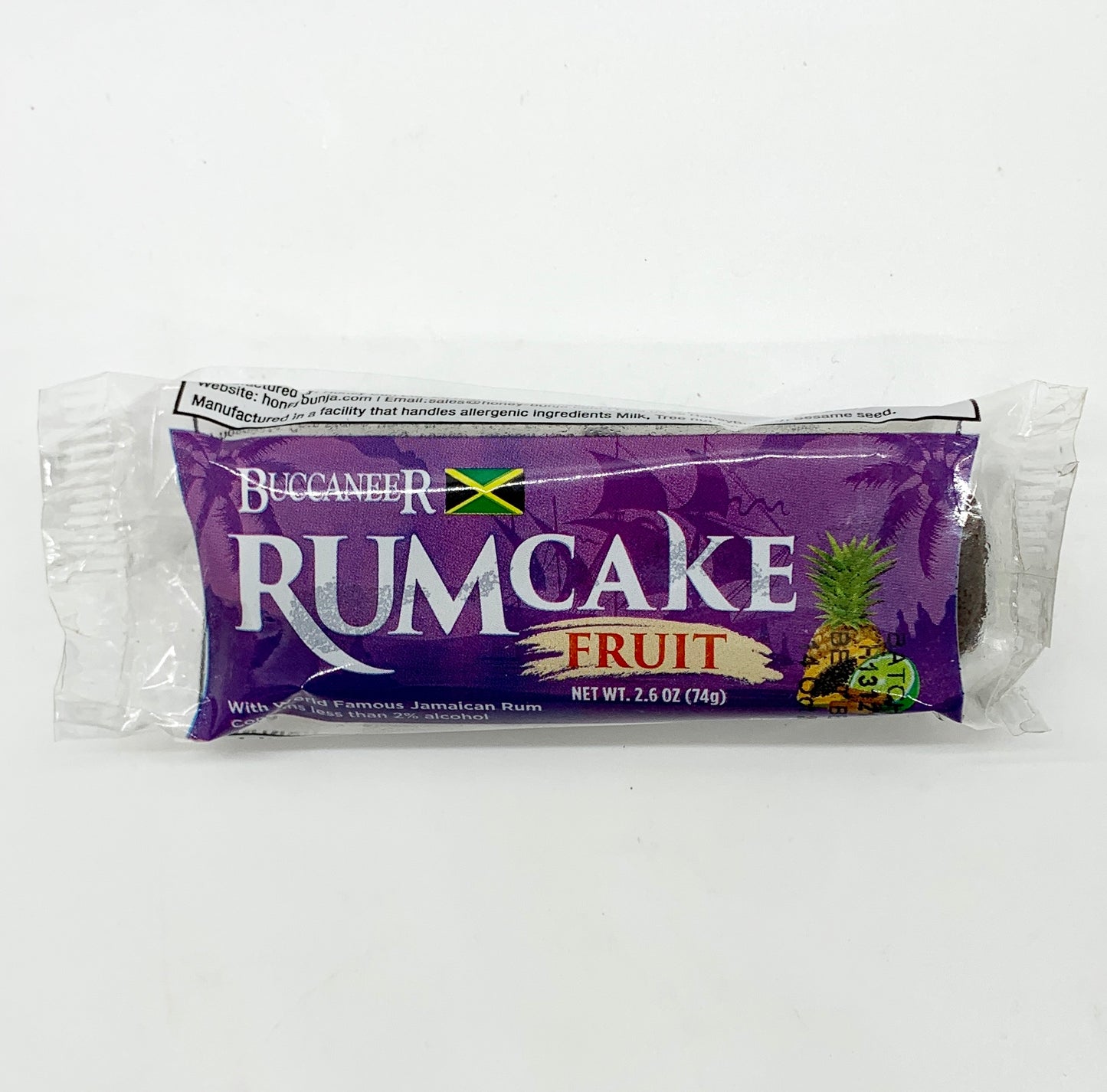 Buccaneer Pocket Size Rum Cake (set of 3)- Fruit