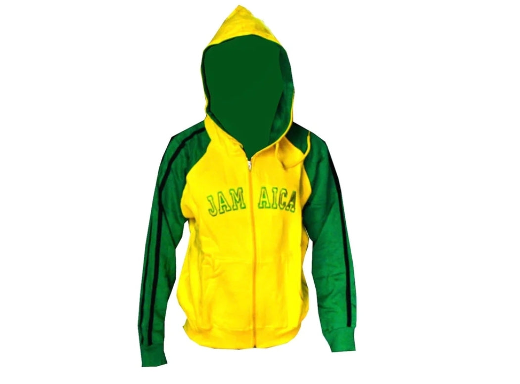 JAMAICA TWO TONE PULLOVER- yellow