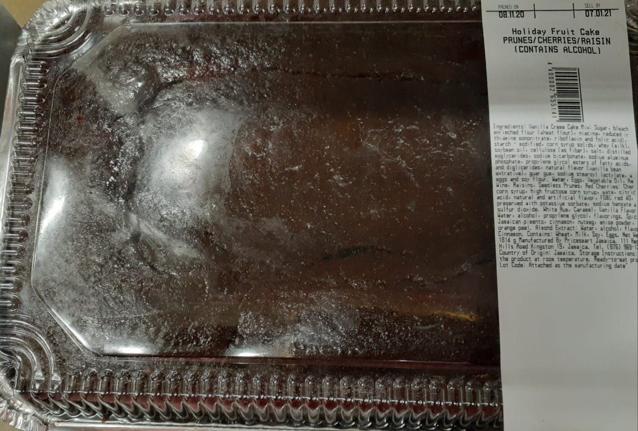 Holiday Fruit Cake (4lb)