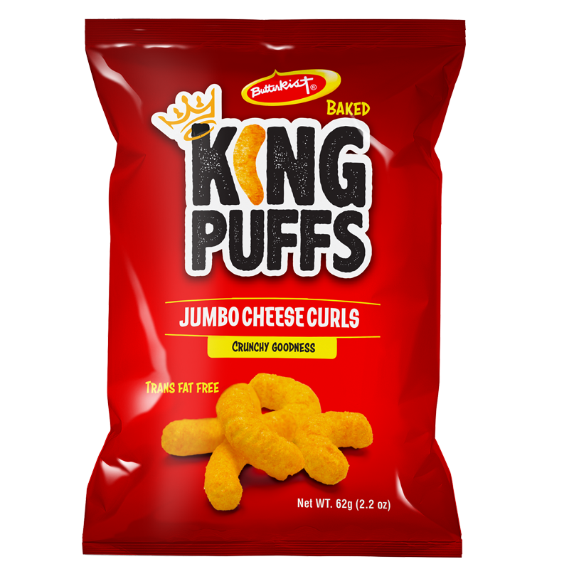 Butterkist King Puffs Jumbo Cheese Curls (Set of 3)