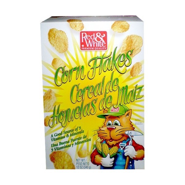 Red & white cornflakes
