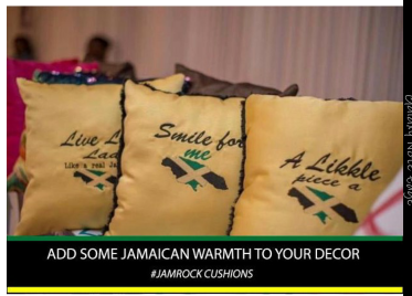 Jamrock cushions