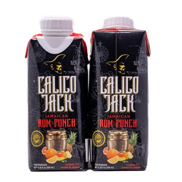 Calico Jack Fruit Blend Flavored Jamaican Rum Punch 6 Units / 250 ml
