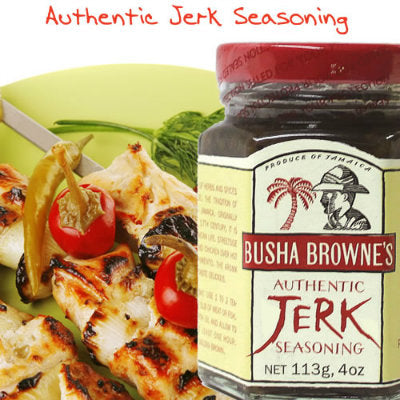 We're happy that more and more people, both here and abroad, are discovering the gourmet and versatile excellence of Busha Browne's splendid Jerk Sauce.