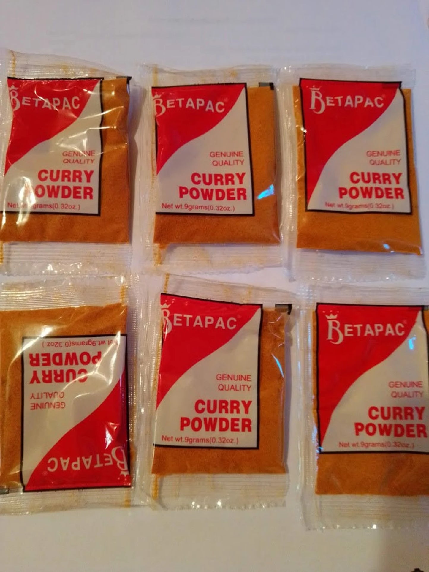 Betapac Curry 9g- pack of 6