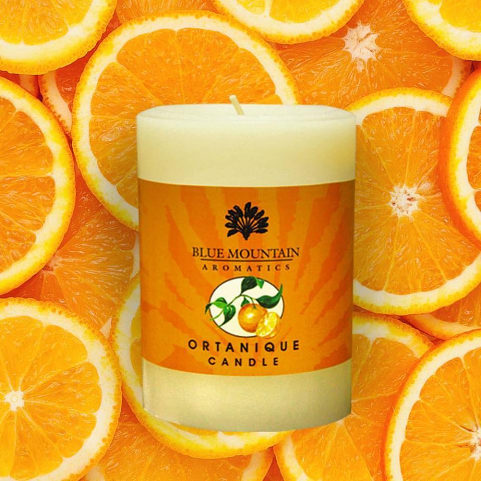Ortanique Pillar candle (15oz)