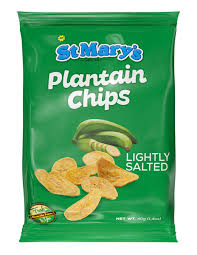 St Mary's Plantain chips set of 3