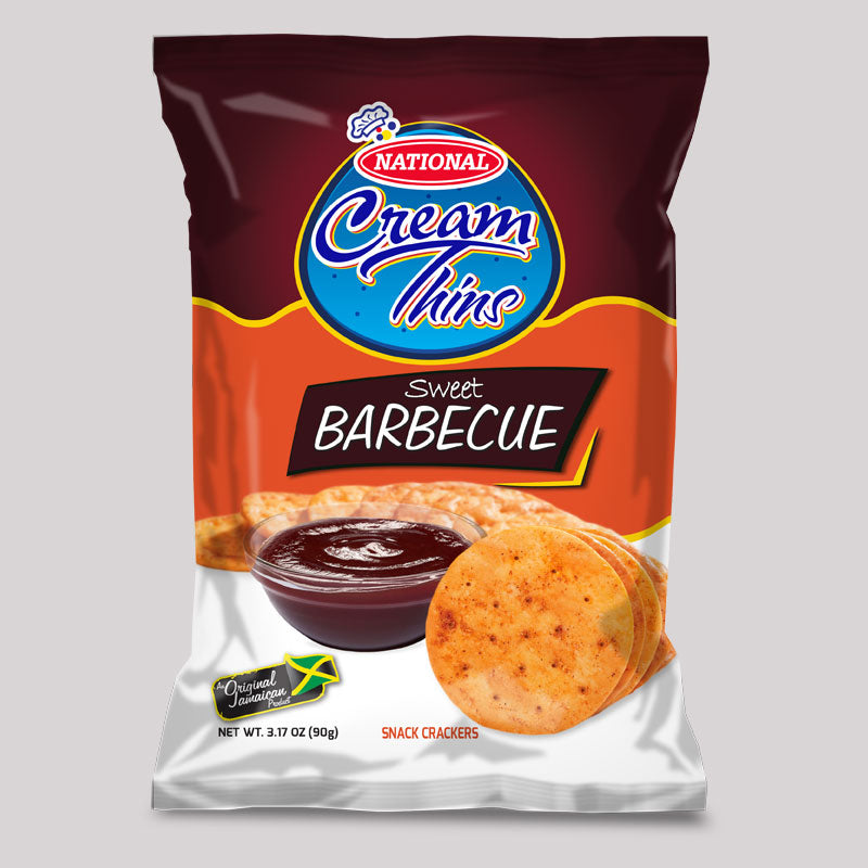 NATIONAL CREAM THINS CRISPY CRACKERS ( bundle 6)