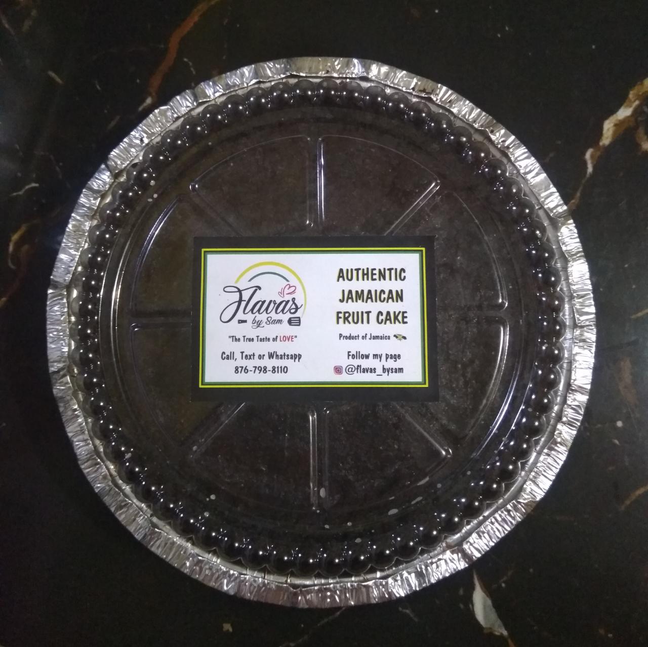Small Authentic Jamaican fruit cake ( flavas by Sam)